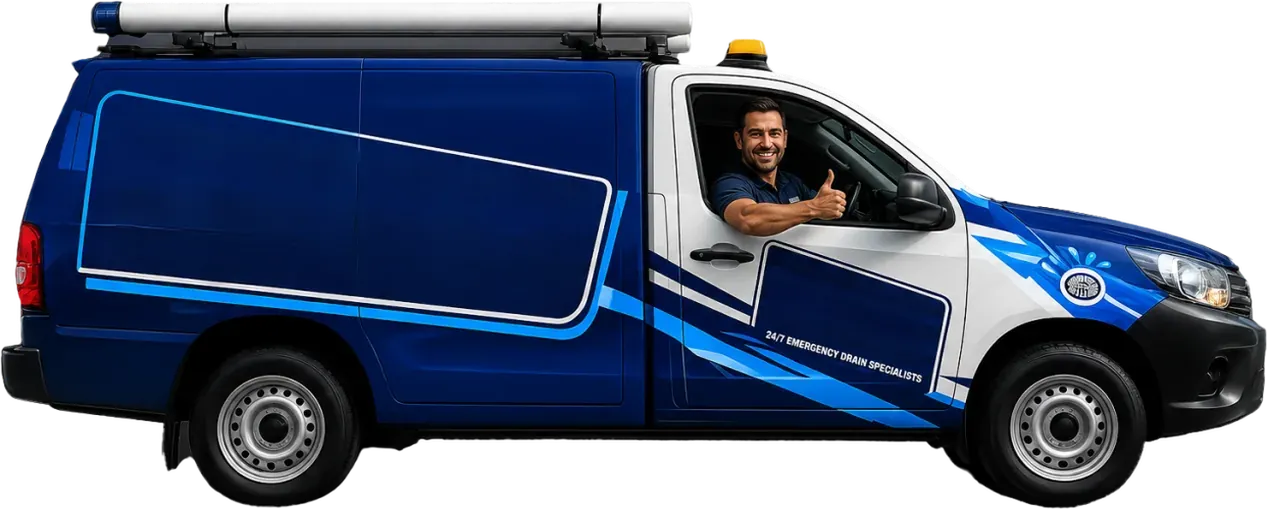 A licensed Bondi plumber heading out in the service van